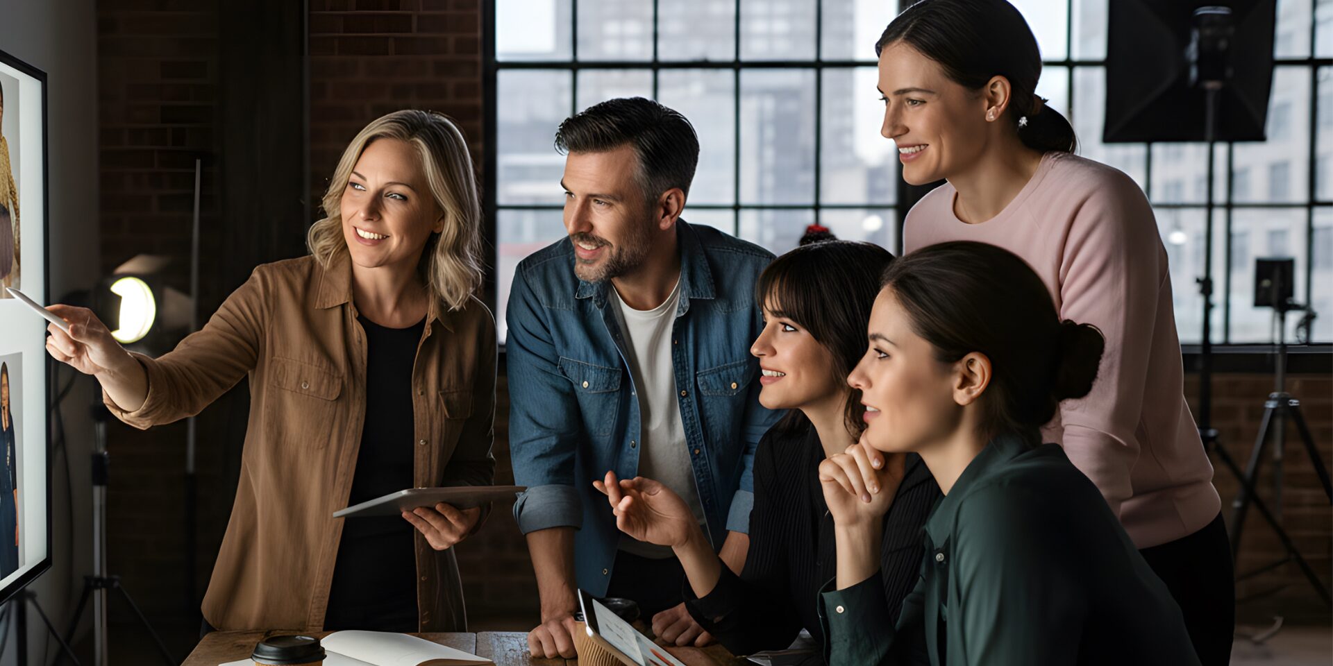 Digital Marketing Agency Team Planning Data Driven Campaigns