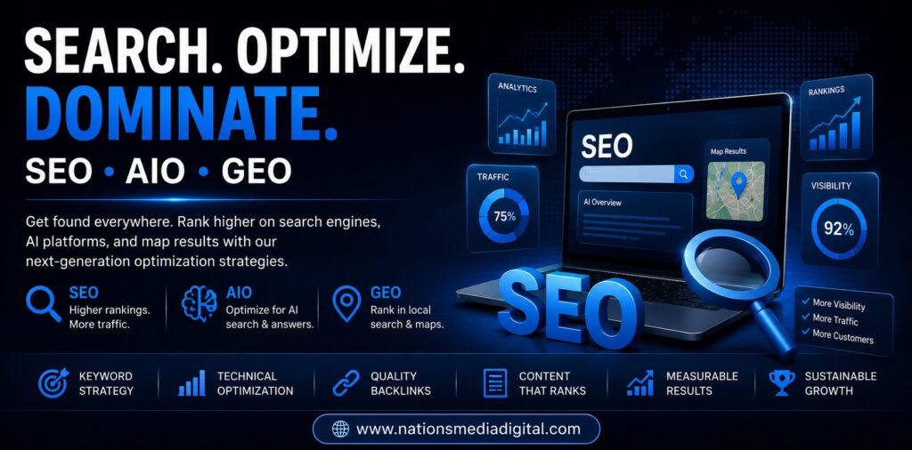 SEO, AEO & GEO Services