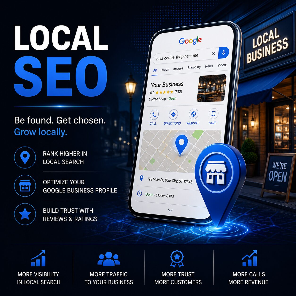 Local SEO services for service-area businesses