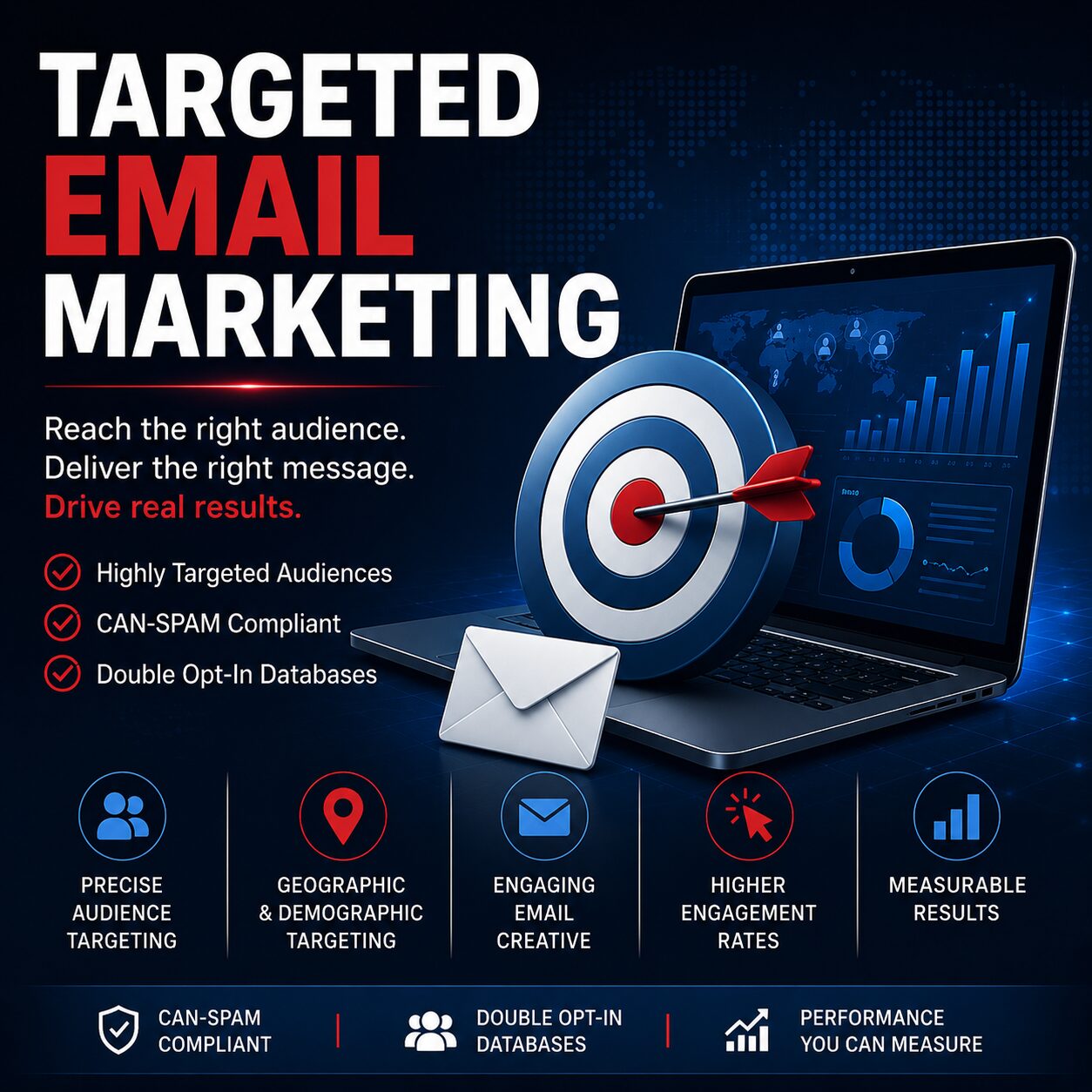 Targeted email marketing services