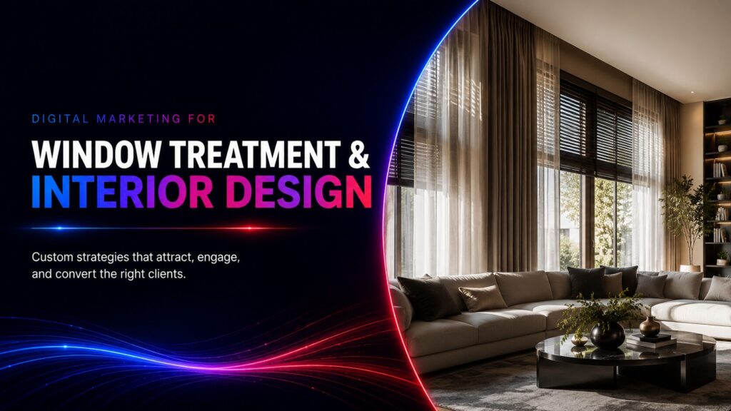 window treatment companies and interior designers