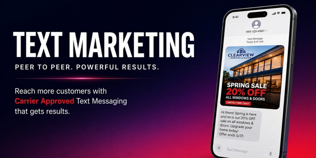 Text Marketing Hero For Page