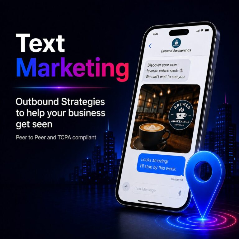 Text Marketing Square Best